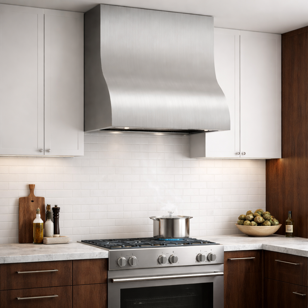 USA Minimal Handcraft Stainless Steel Kitchen Hood URHS-154