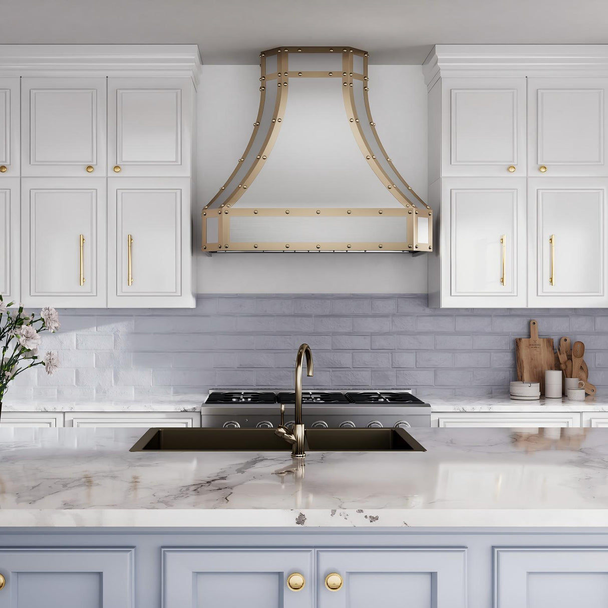 USA Modern Metal Stainless Steel Kitchen Hood URHS-23