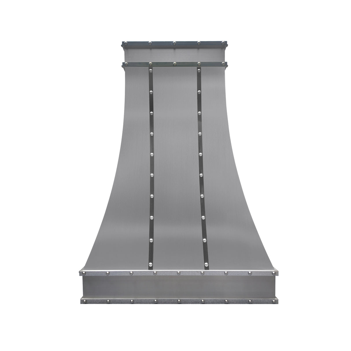 USA Modern Stainless Steel Vent Hood with Polished Straps URHS-125