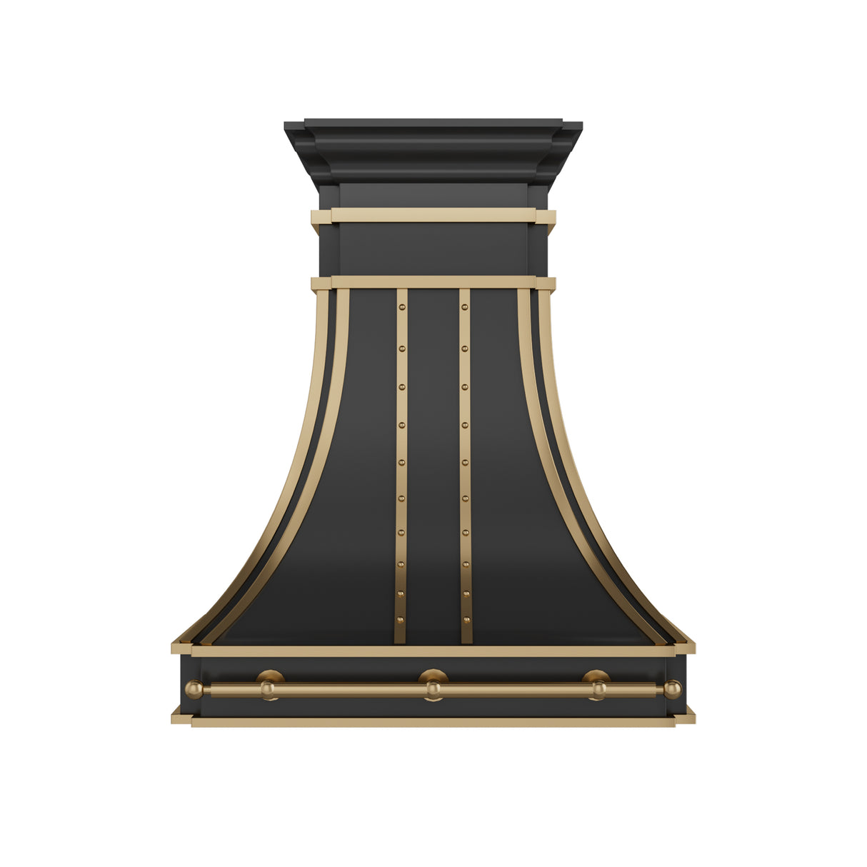 USA New York Designer Black Stainless Steel Stove Hood URHS-234