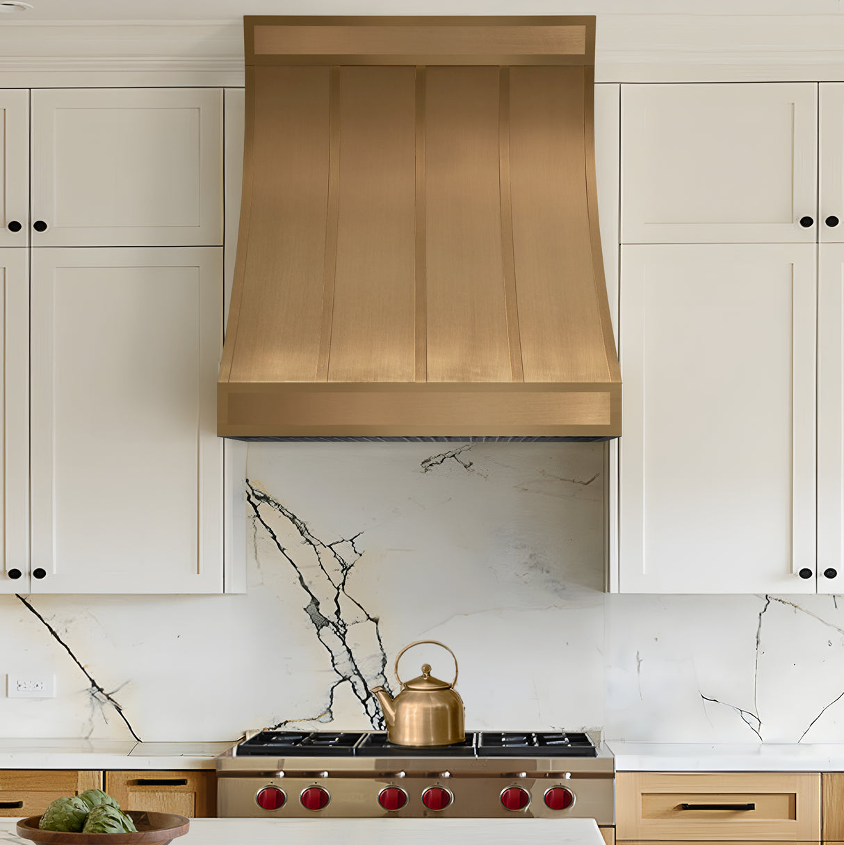 USA New York Modern Custom Brass Range Hood URHB-57