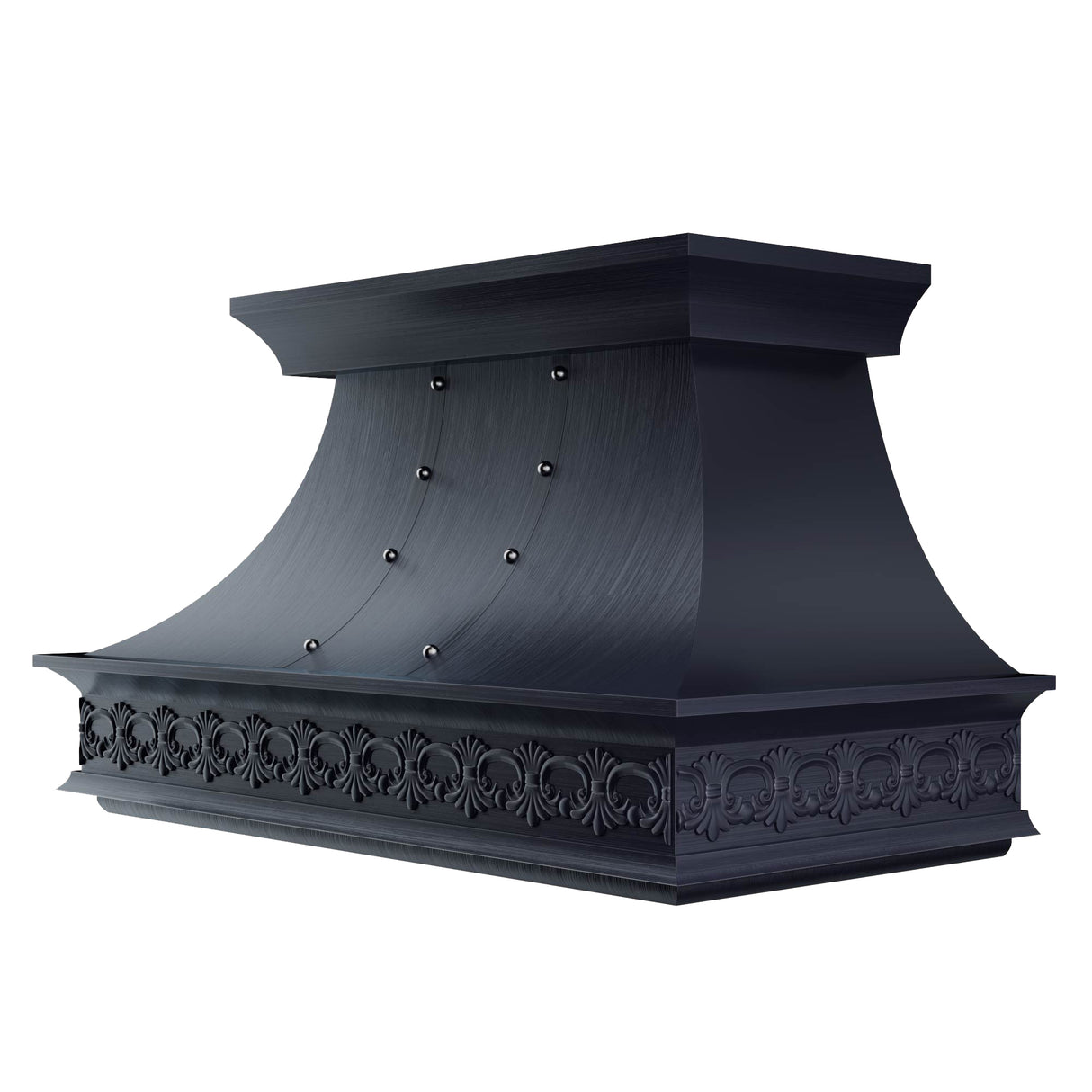 USA Premium Copper Range Hood with Pattern Apron URHC-07