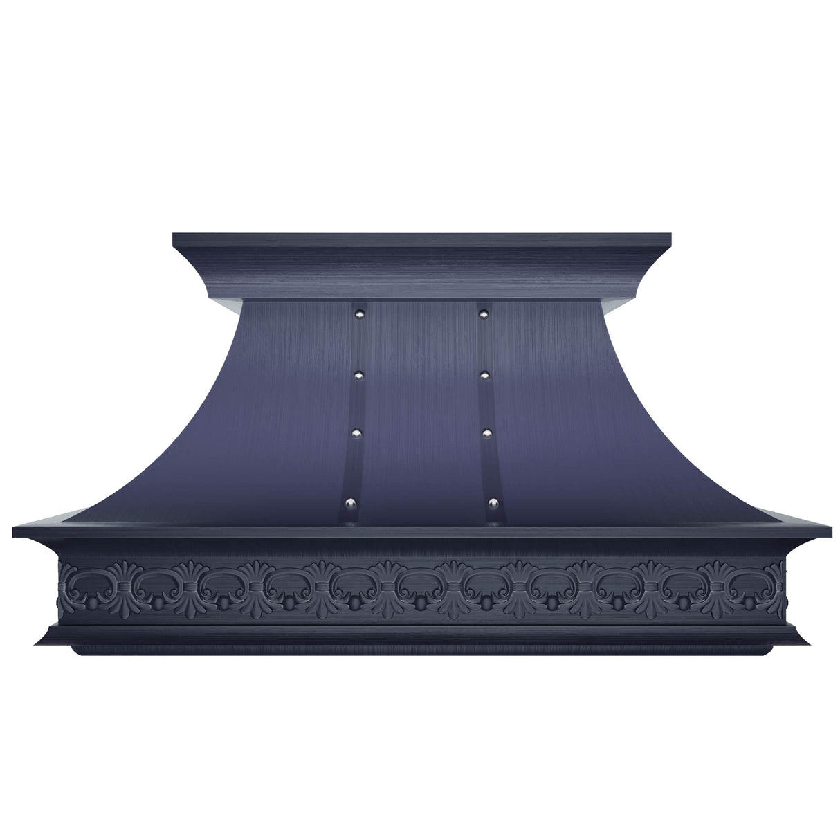 USA Premium Copper Range Hood with Pattern Apron URHC-07