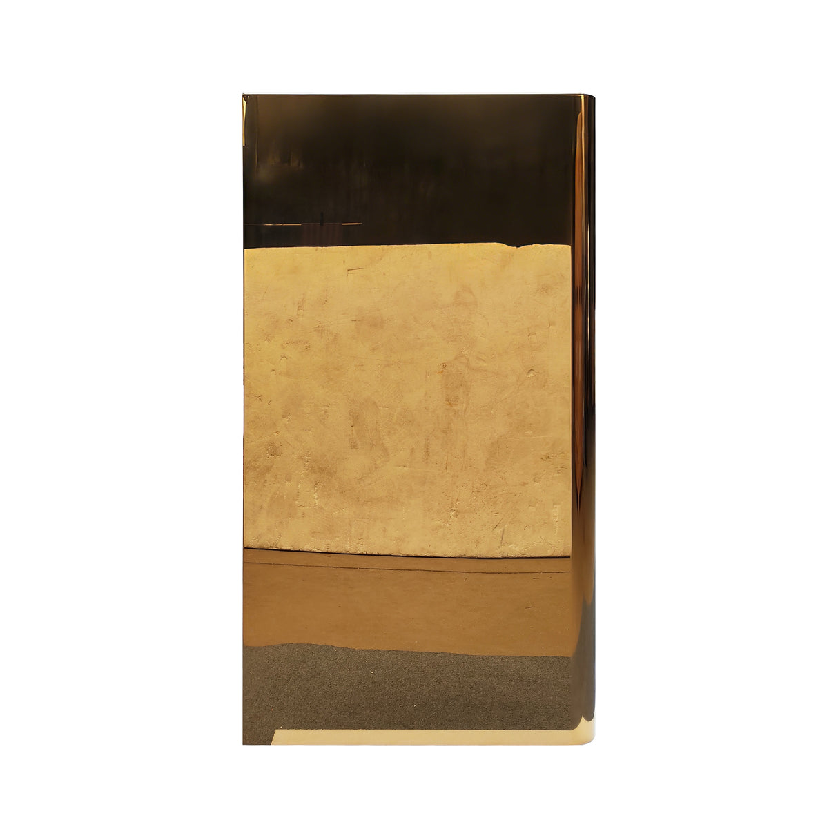 USA Polished Classic Brass Range Hood with Box Shaped URHB-75