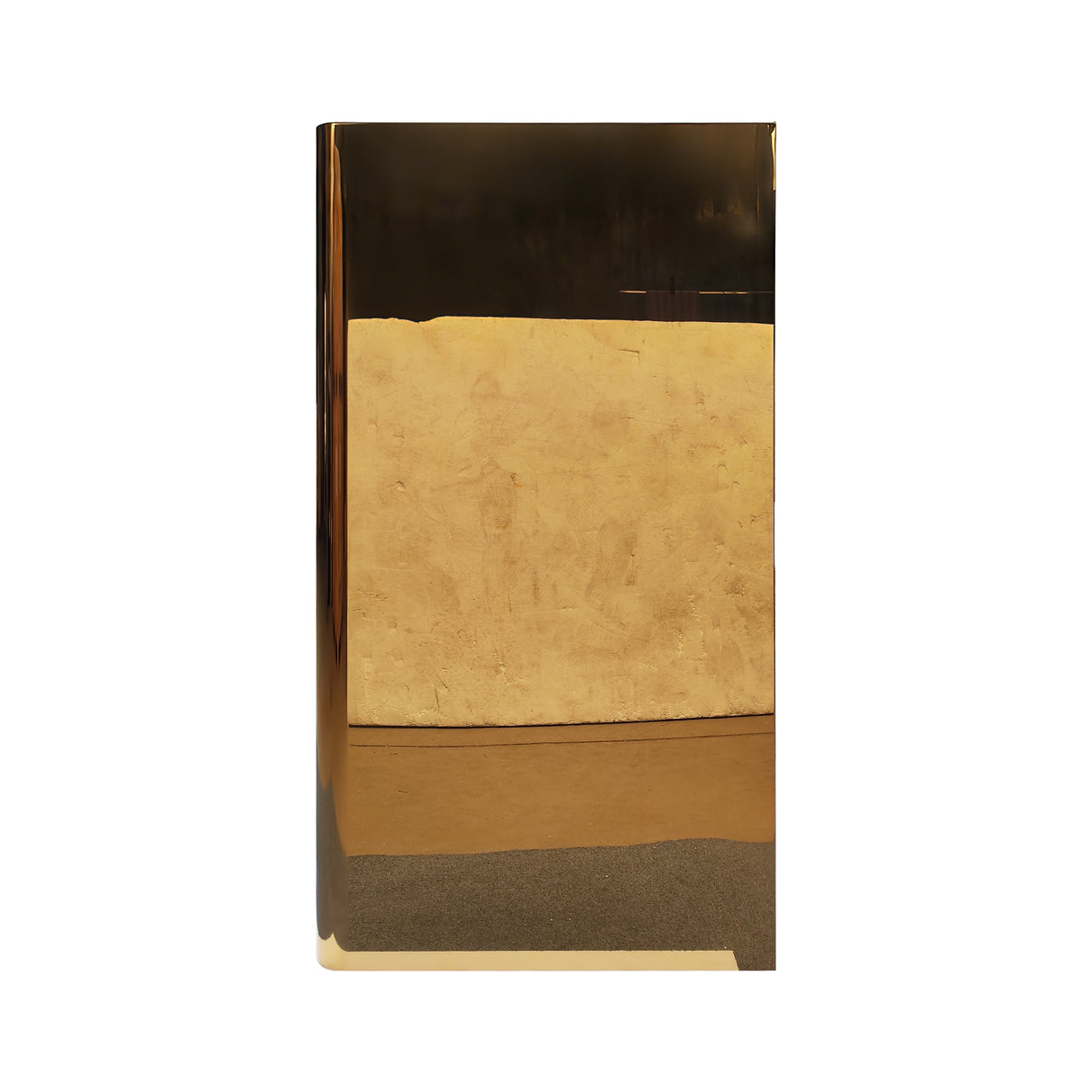 USA Polished Classic Brass Range Hood with Box Shaped URHB-75