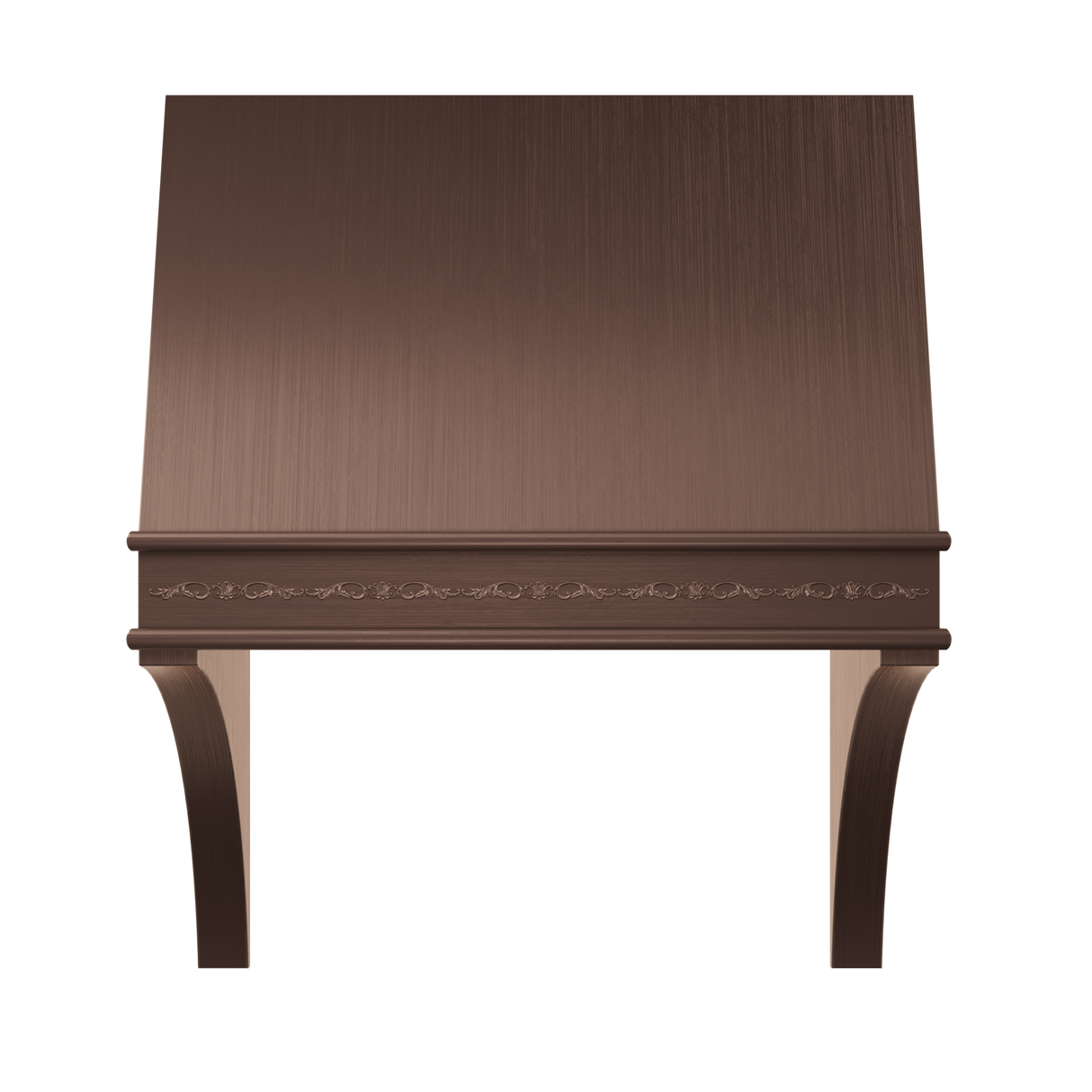 USA Retro Copper Custom Vent Hood with Vintage Apron URHC-13