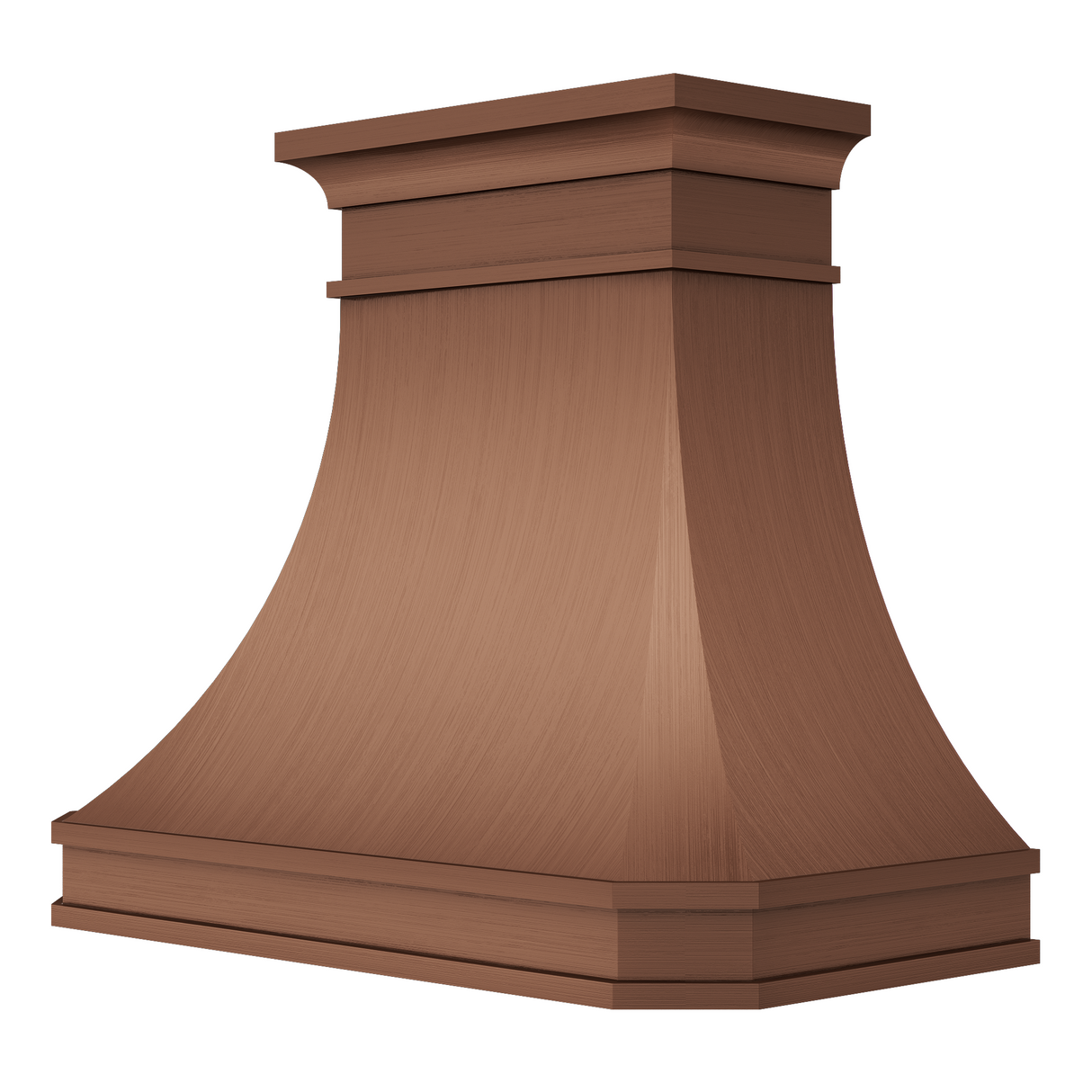 USA Rustic Custom Antique Copper Stove Hood URHC-64