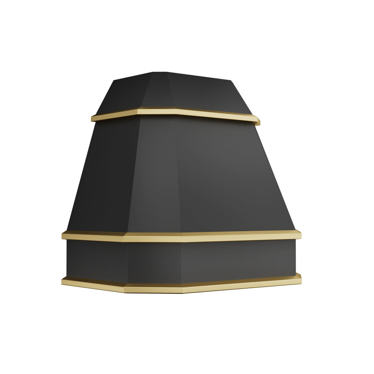 USA Texas Custom Black Stainless Steel Stove Hood URHS-233