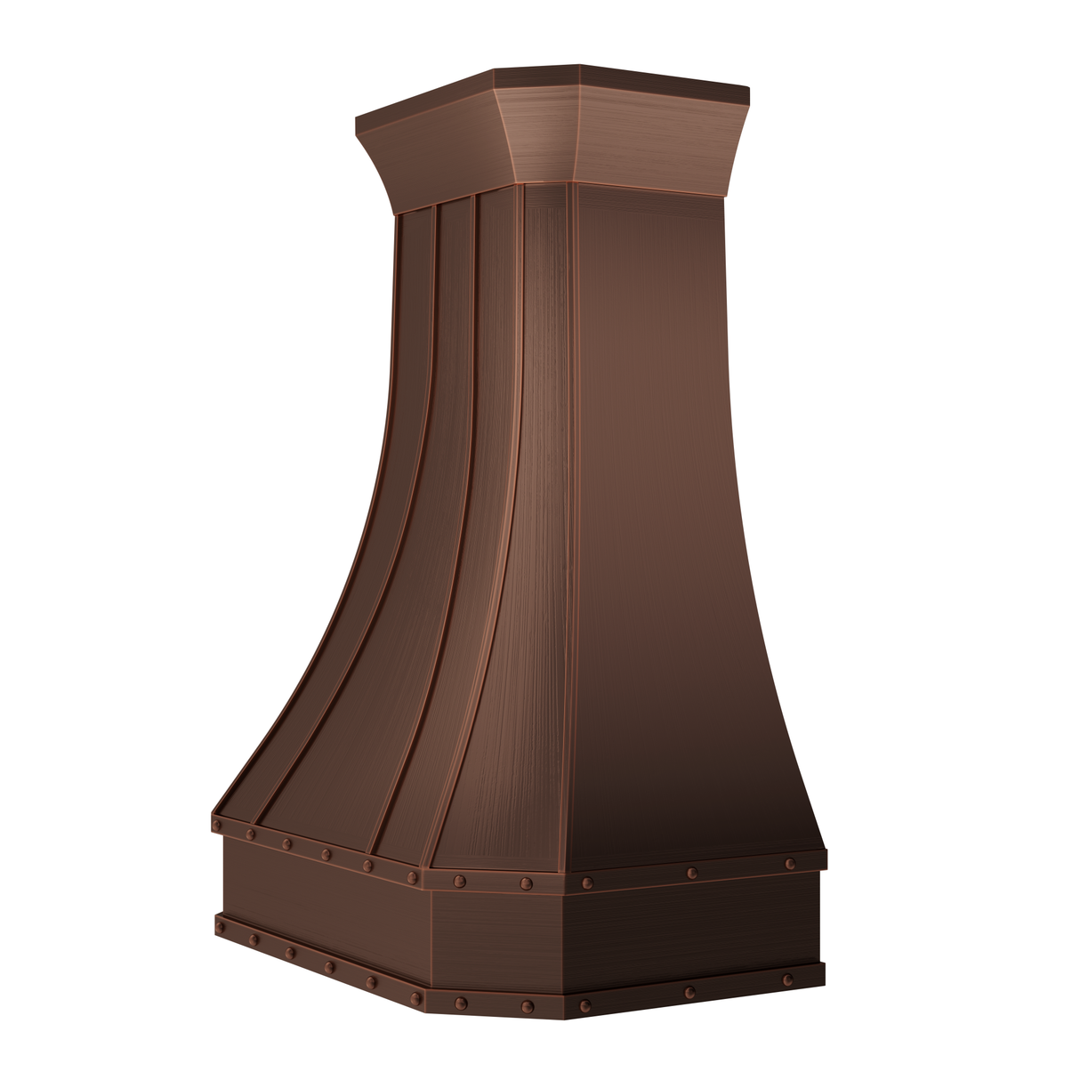 USA Antique Copper Vent Hood for Kitchens URHC-11