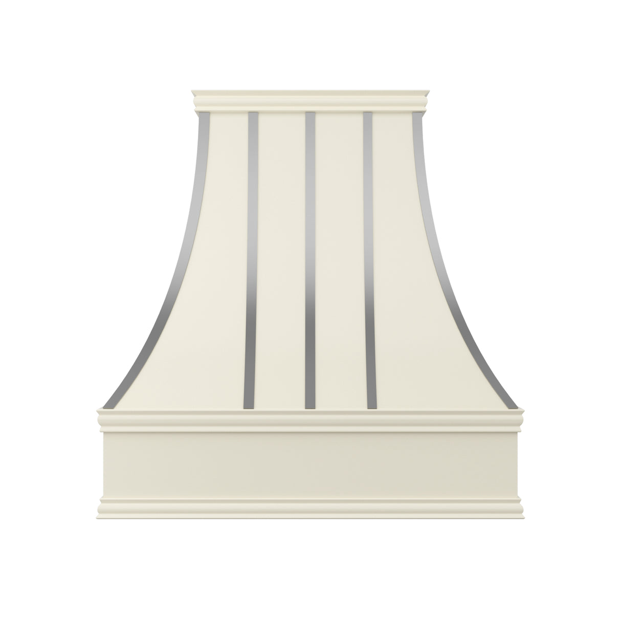 USA White Custom Stainless Steel Vent Hood URHS-203