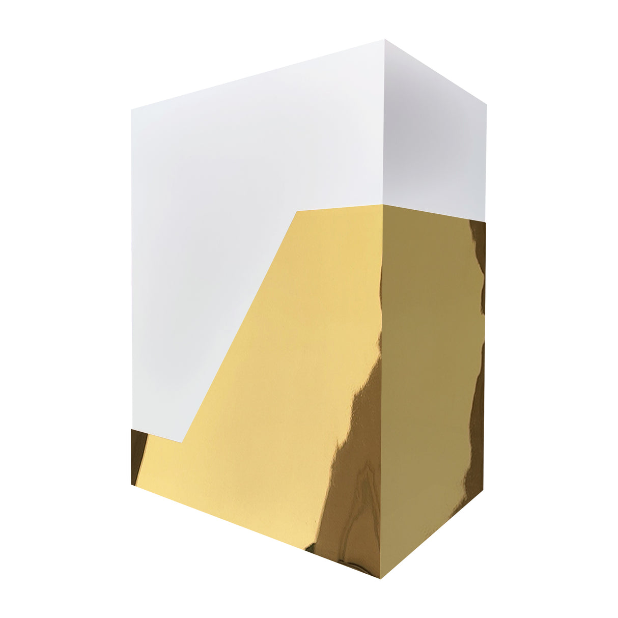 USA White Box Shaped Stainless Steel Vent Hood with Artisan Apron URHS-211