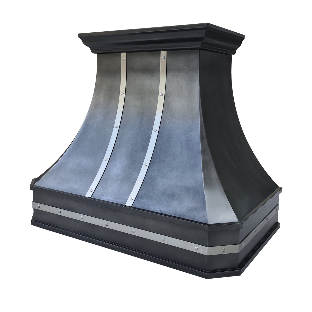 USA Custom Premium Zinc Kitchen Vent Hood URHZ-02