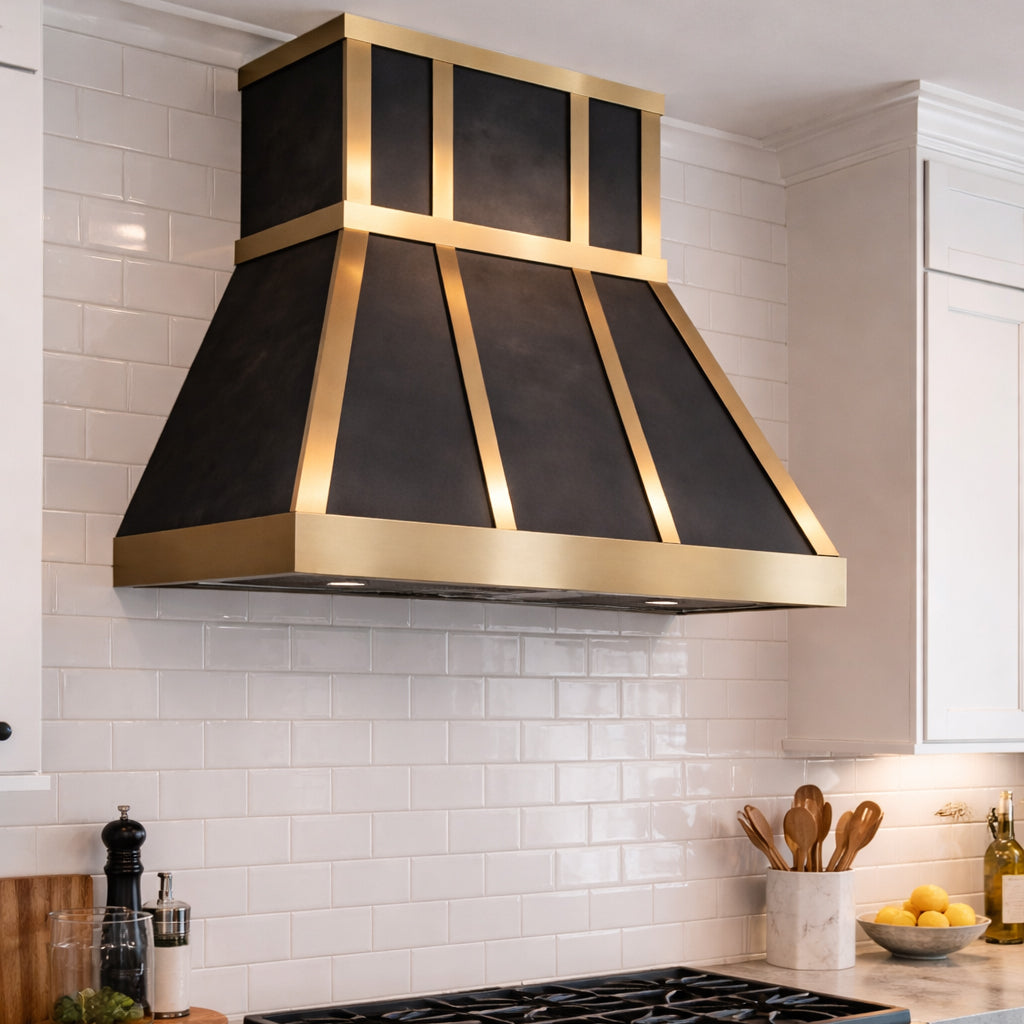 USA Chicago Custom Dark Zinc Vent Hood URHZ-18