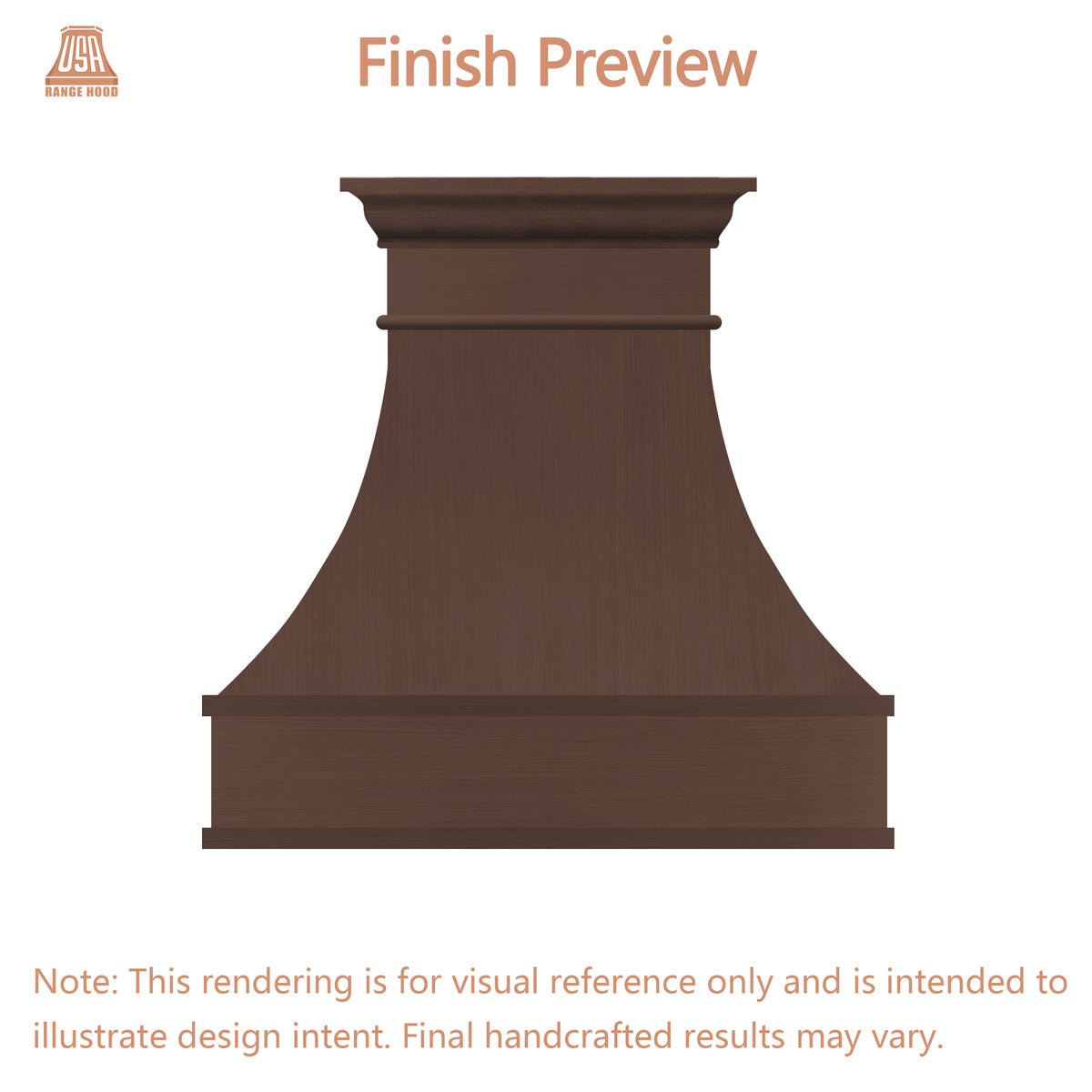 USA Custom Range Hood-URHC-18-Custom Link for Jocelyn