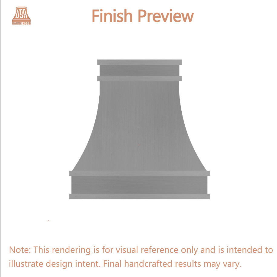 USA Custom Kitchen Hood-URHS-107-Custom Link for Andreas Balalis