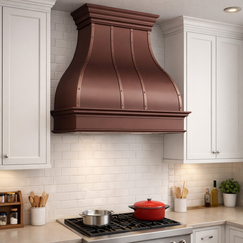 The Charm of Antique Metal Range Hoods: Embracing the Patina Look in Kitchen Design