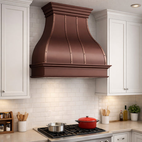 The Charm of Antique Metal Range Hoods: Embracing the Patina Look in Kitchen Design