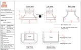 USA Custom Range Hood-URHS-110 Custom Link for Jake Flury