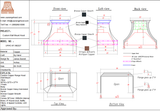 USA Custom Range Hood-Custom Crown-Custom Link for Milda