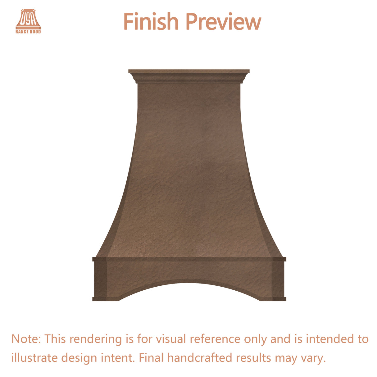 USA Custom Range Hood-URHC-58-Custom Link for Morgan