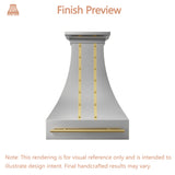 USA Custom Range Hood-URHS-36-Custom Link for JOHN YORK
