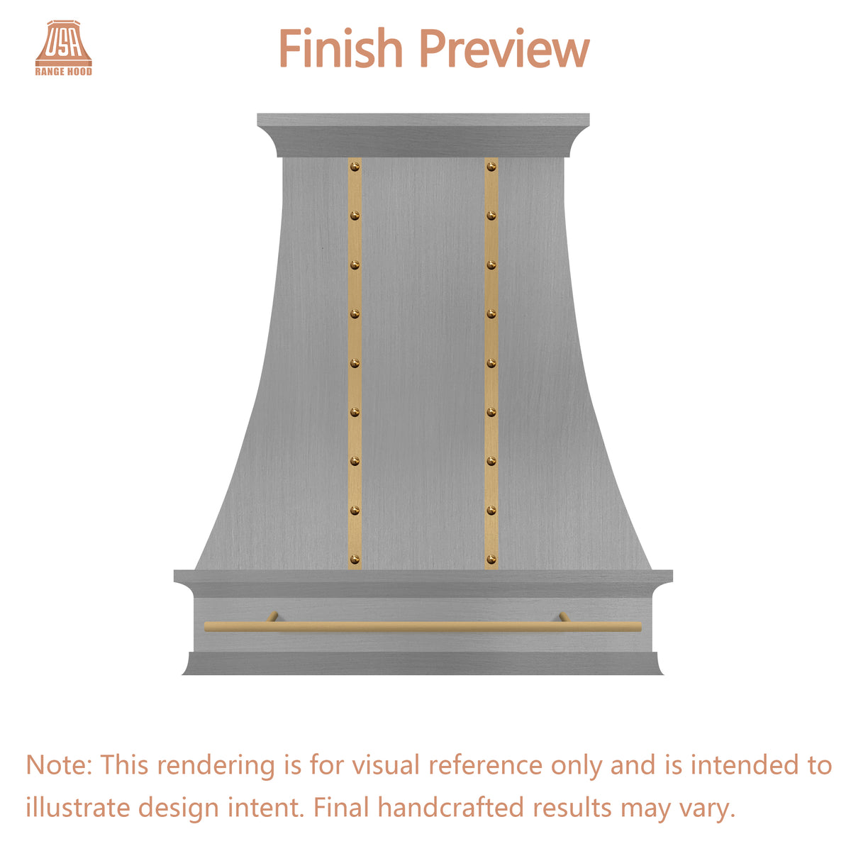 USA Custom Range Hood-URHS-36-Custom Link for Pat Merrick