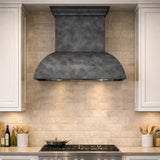 USA Minimal Dark Zinc Range Hood URHZ-15