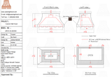 URH Custom Kitchen Range Hood- URHC-32 Custom Link for Michael