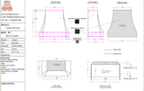 USA Custom Kitchen Hood-URHC-67-50% Deposit-Custom Link for Pat