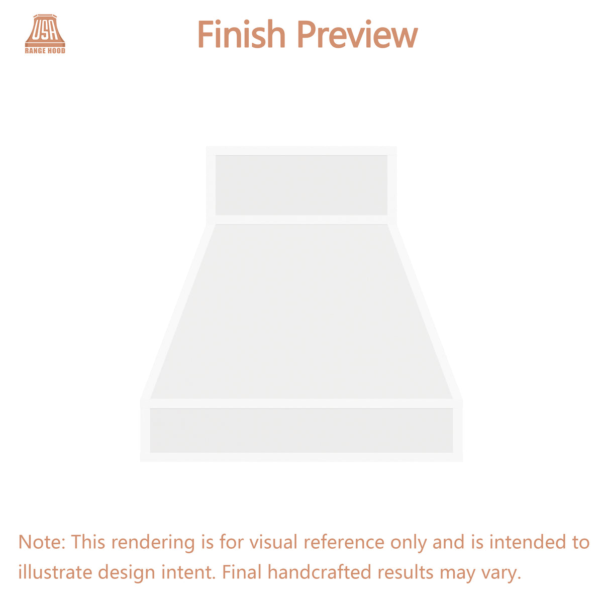 USA Custom Range Hood-URHS-207-Custom Link for Dean Taucher