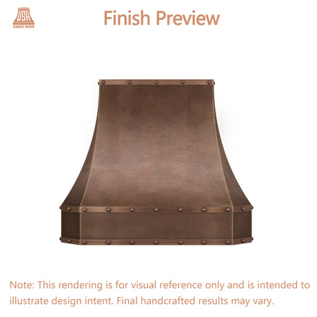 USA Custom Range Hood-URHC-67-Custom Link for Christopher