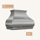 USA Designer Stainless Steel Kitchen Hood with Artisan Bell Shaped URHS-247