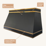 USA Florida Custom Stainless Steel Kitchen Range Hood URHS-39