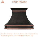 USA Custom Range Hood-Custom Crown-Custom Link for Milda