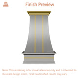 USA Custom Kitchen Hood-URHS-36-Custom Link for Marcia Dorolek