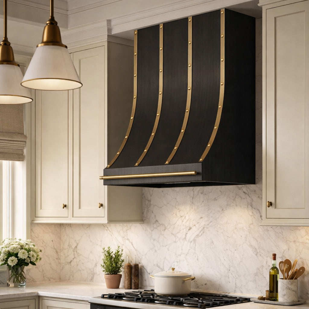 USA Luxury Grey Stainless Steel Range Hood URHS-08