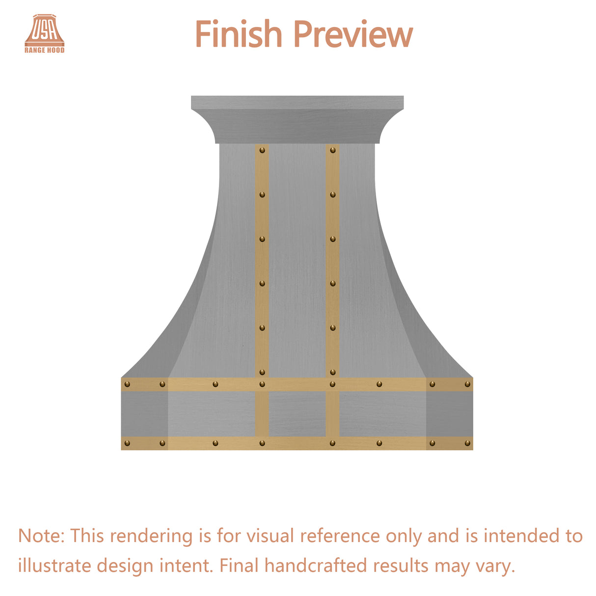 USA Custom Range Hood-URHS-60-Custom Link for Sandra