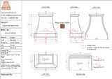 USA Custom Kitchen Hood-URHC-57-Custom Link for Jennifer
