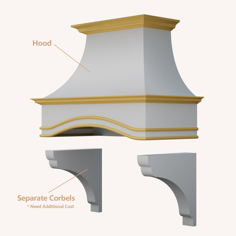 USA Texas Designer Stainless Steel Vent Hood URHS-120