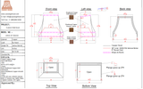 USA Custom Range Hood-URHC-67-Custom Link for Christopher