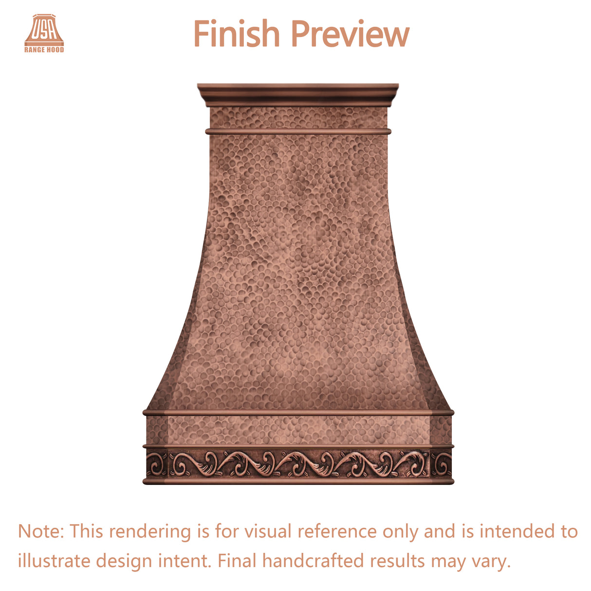 USA Custom Range Hood-URHC-33 Custom Link for Nihat