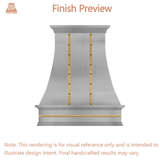 USA Custom Kitchen Hood-URHS-36-Custom Link for Patricia