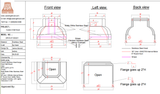USA Custom Vent Hood-URHS-27-50% Deposit-Custom Link for Sharise Nunnally