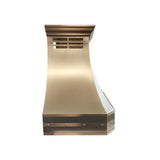 USA California Luxury Custom Brass Exhaust Hood URHB-135
