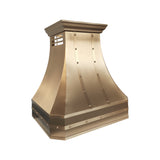 USA California Luxury Custom Brass Exhaust Hood URHB-135