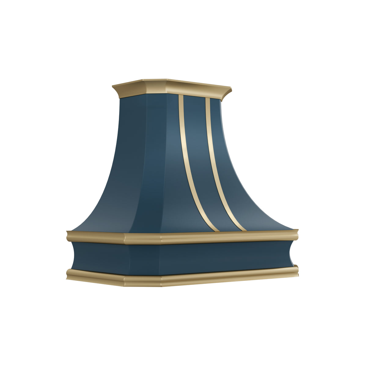 USA Designer Blue Stainless Steel Vent Hood URHS-215