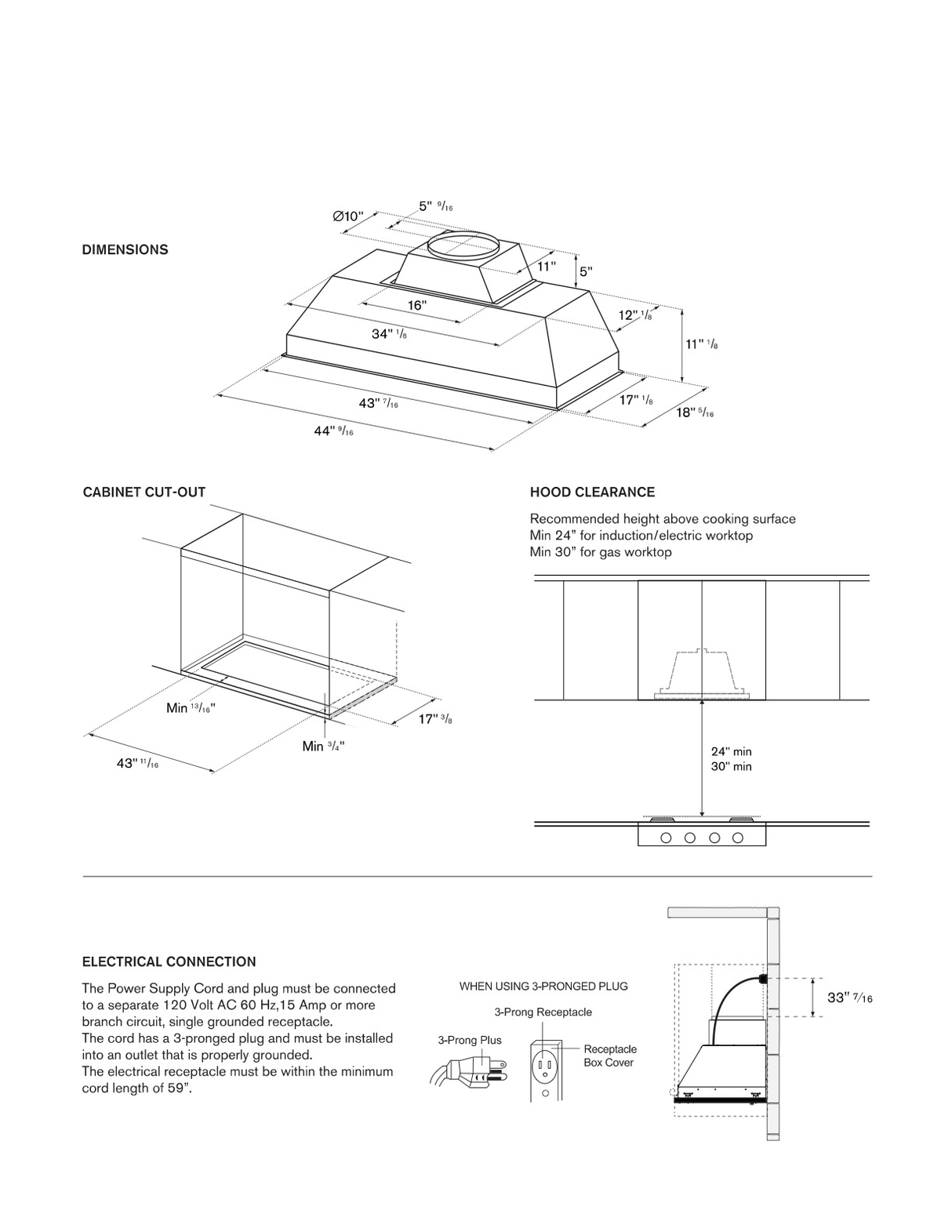 USA Custom Kitchen Hood-URHB-66-Custom Link for Marlena