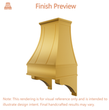 USA Custom Kitchen Hood-URHB-34-50％-Deposit-Custom-Link for Susan