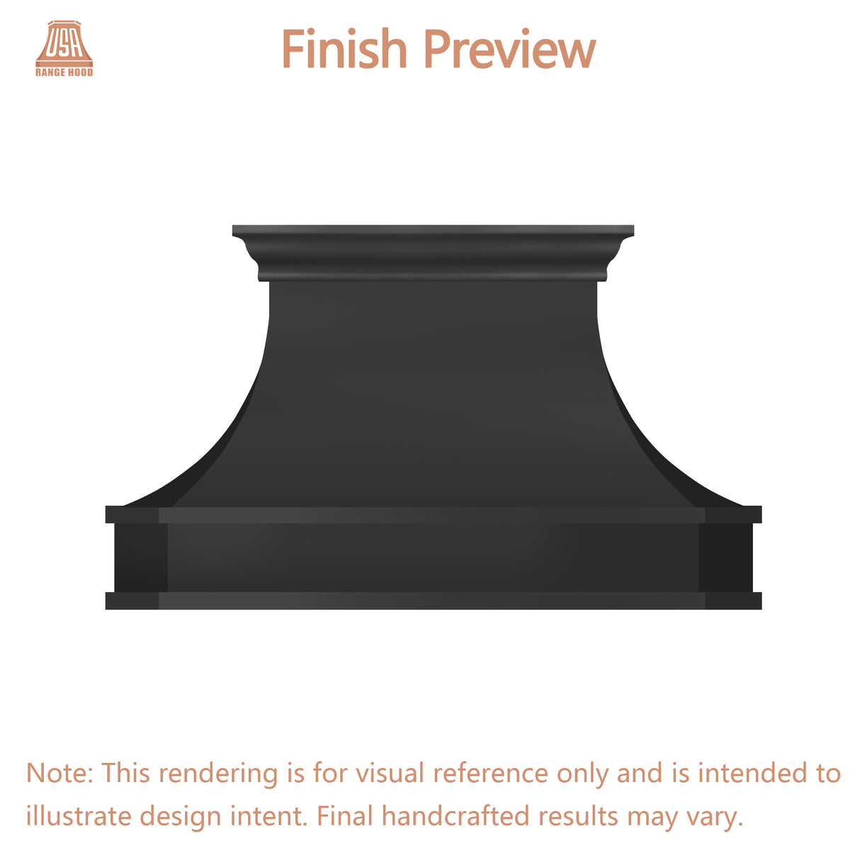 USA Custom Range Hood-URHS-110 Custom Link for Jake Flury