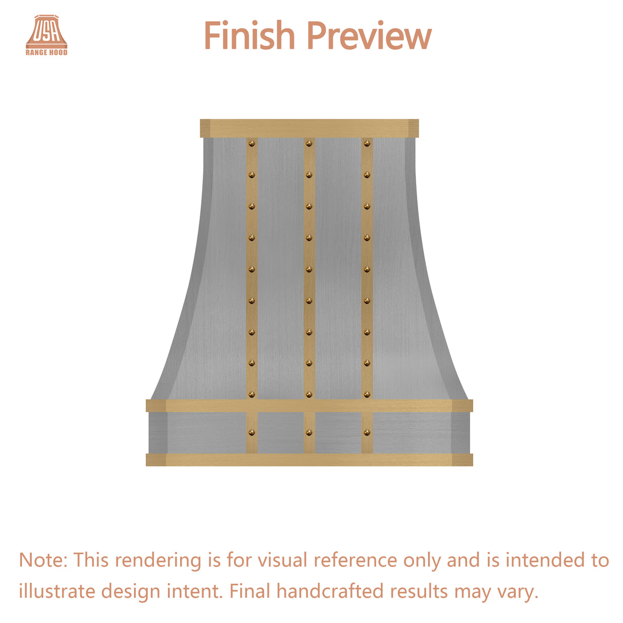 USA Custom Kitchen Hood-URHS-33-Custom Link for Brock